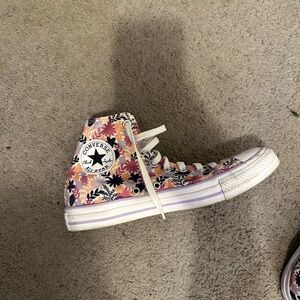 Millie Bobby Brown Collab Converse Multicolor Floral High-Tops